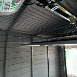 Garaż blaszany jednospadowy Orzech 4x5 - obrazek 2