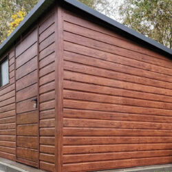 Domek ogrodowy spad do tyłu Orzech Premium 3m x 2m - obrazek 2