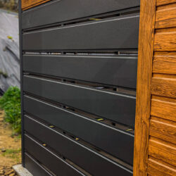 Garaż blaszany z ażurową wiatą Multigloss 3m x 8m - obrazek 6