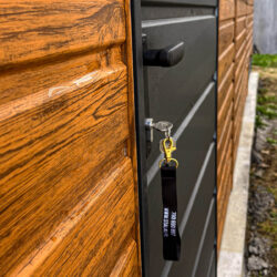 Garaż blaszany z ażurową wiatą Multigloss 3m x 8m - obrazek 8