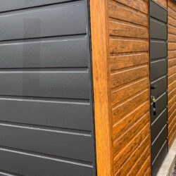 Garaż blaszany z ażurową wiatą Multigloss 3m x 8m - obrazek 7