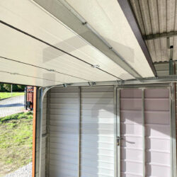 Garaż dwuspadowy Złoty dąb 6m x 5,8m z bramą segmentową - obrazek 6