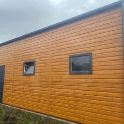 Garaż blaszany jednospadowy Multigloss 4m x 8m - obrazek 2