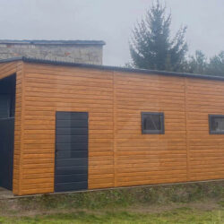 Garaż blaszany jednospadowy Multigloss 4m x 8m - obrazek 4