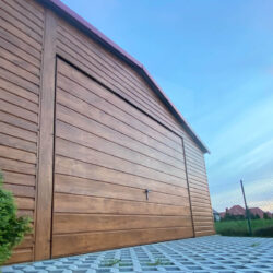 Garaż dwuspadowy Multigloss Premium 5 x 5,8 + 2 wiata - obrazek 2
