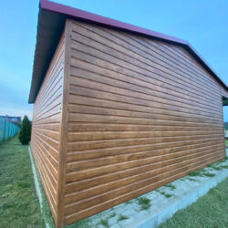 Garaż dwuspadowy Multigloss Premium 5 x 5,8 + 2 wiata - obrazek 4